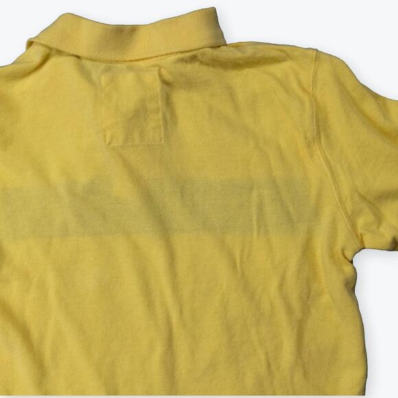 Urban Pipeline Yellow Black White Striped Boys Polo L - Picture 5 of 5